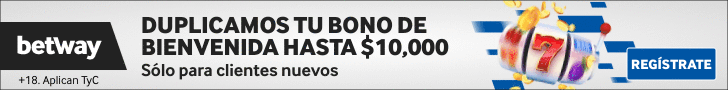 Betway Argentina Te Duplica tu Bono de Bienvenida hasta 10000 Pesos - 728x90