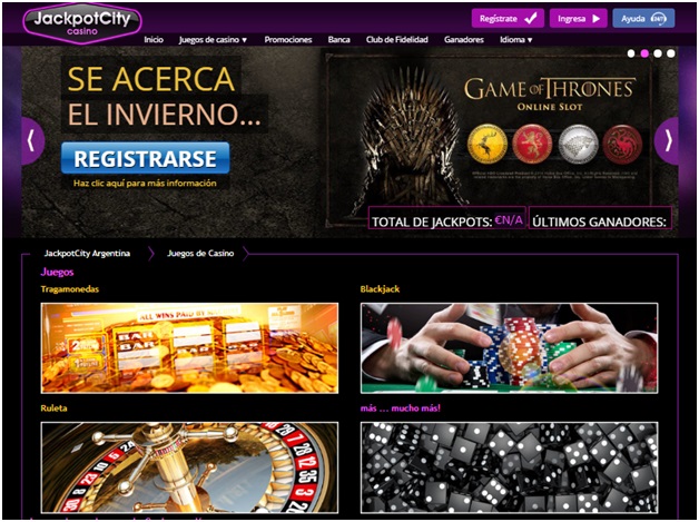 Jackpot City Casino ofrece tragamonedas, juegos de mesa y juegos en vivo.