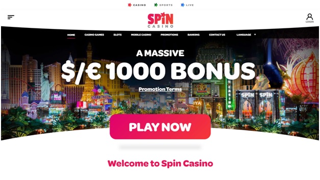 Spin Casino Bono de bienvenida para nuevos jugadores